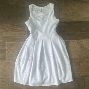 Bonnie Jean White Sleeveless Dress